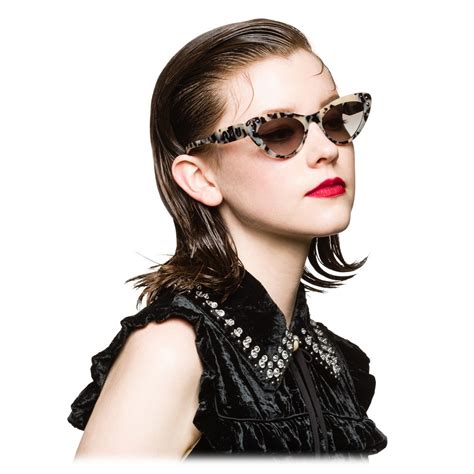 miu miu sunglasses with crystals|miu miu runway sunglasses.